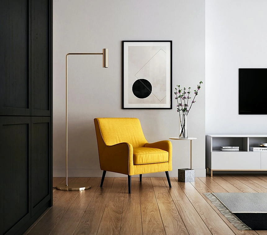Partition wall interior