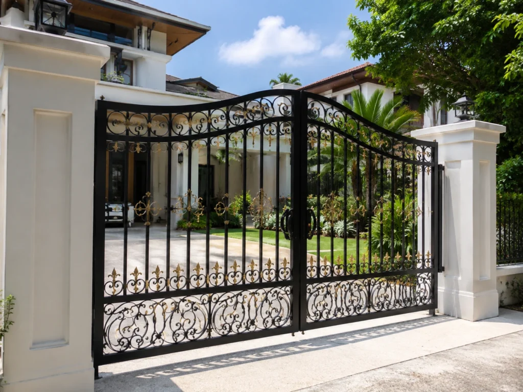 Wrought Iron Gate Fabrication