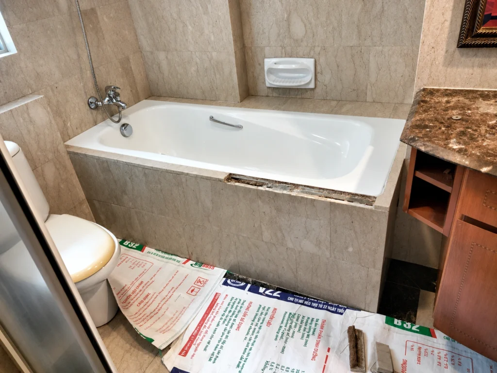 Bathroom before shower conversion